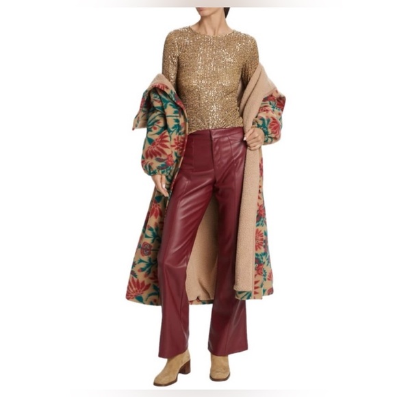 48. NWT Free People Gold Rush Long Sleeve - Picture 13 of 13